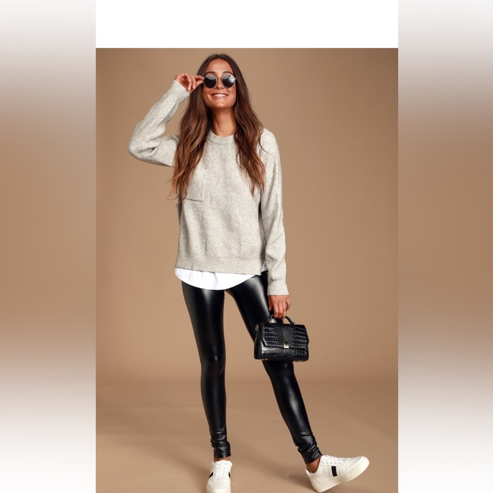 Lulus faux leather leggings - new with tags!